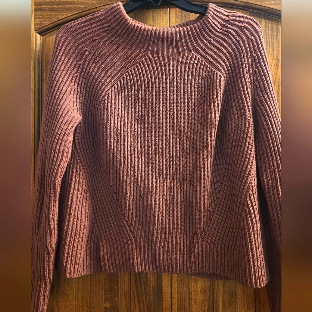 Athleta Rockland Sweater in Havana Brown